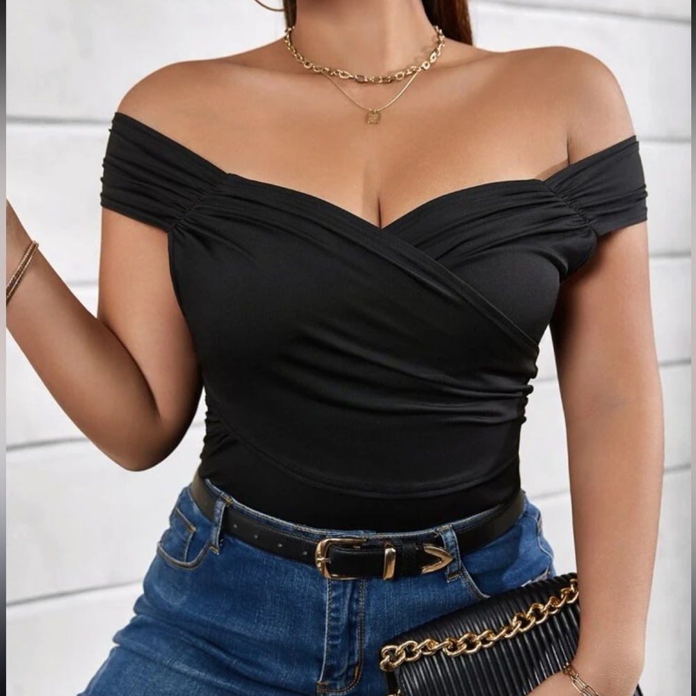 Off the Shoulder Body Suit